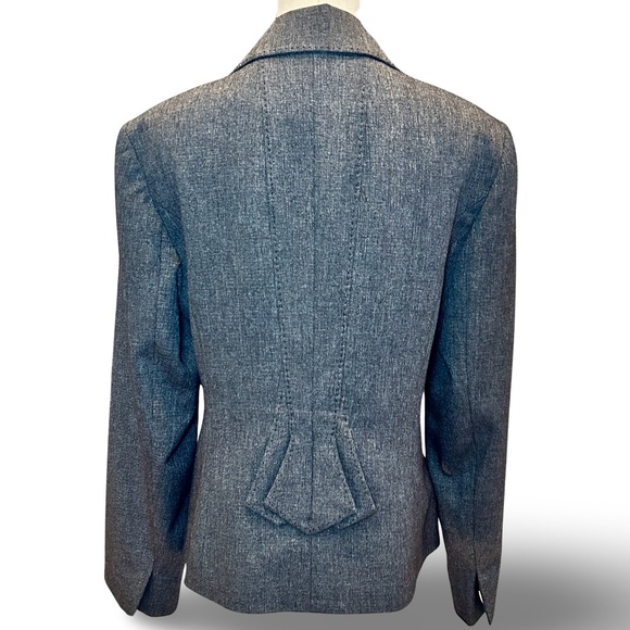 Women's Louben Grey with Godet on Back Size 8 - Picture 3 of 15